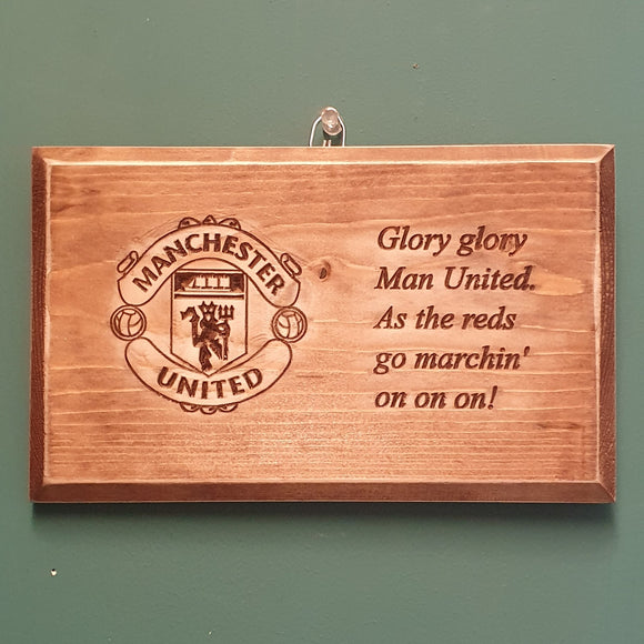 Manchester United Hanging Plaque 9