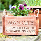 Manchester City - Premier League Champions - Commemorative Planter
